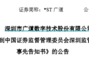 占卜道具顶格重罚！*ST广道实控人被终身市场禁入